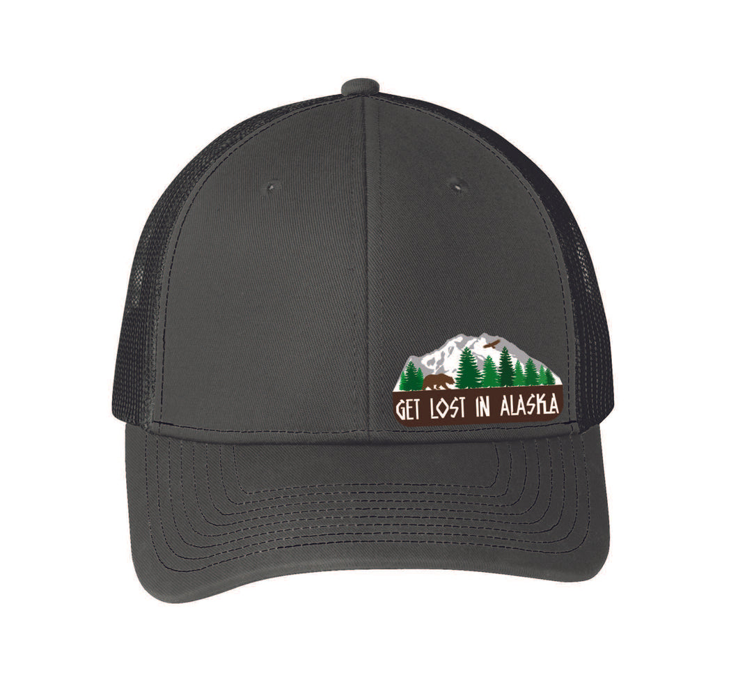Get Lost in Alaska Patch Hat