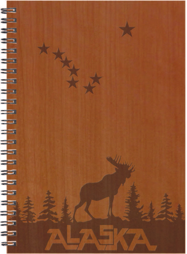 Moose Constellation Wood Journal