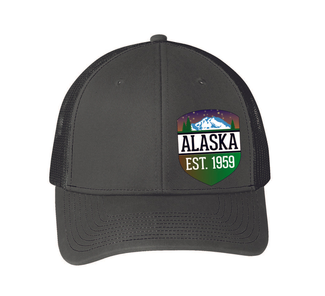 Alaska 1959 Badge Hat