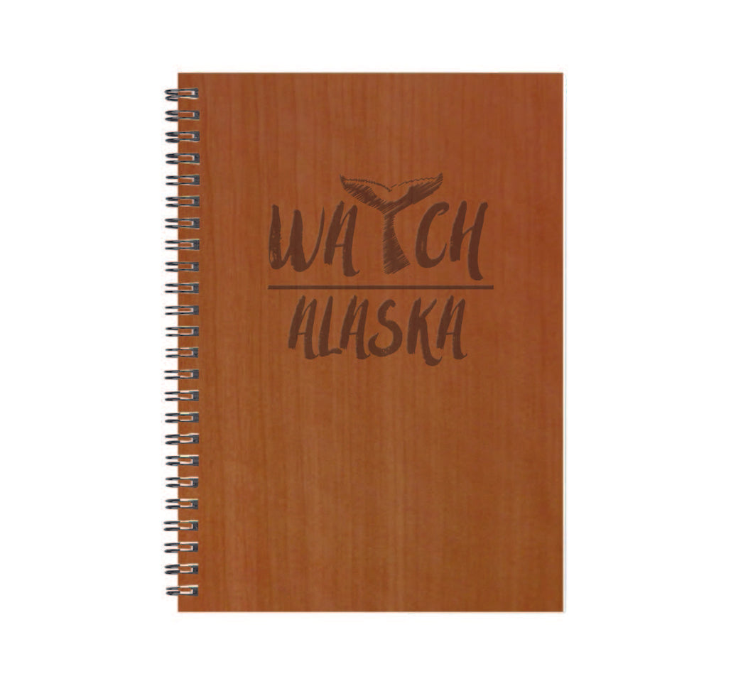 Whale Watch Wood Journal