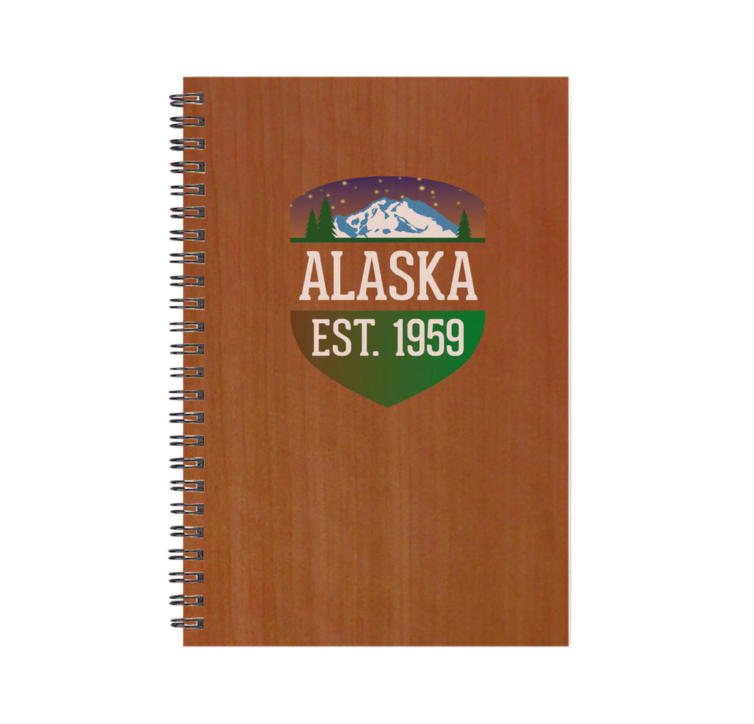Alaska 1959 Patch Wood Journal