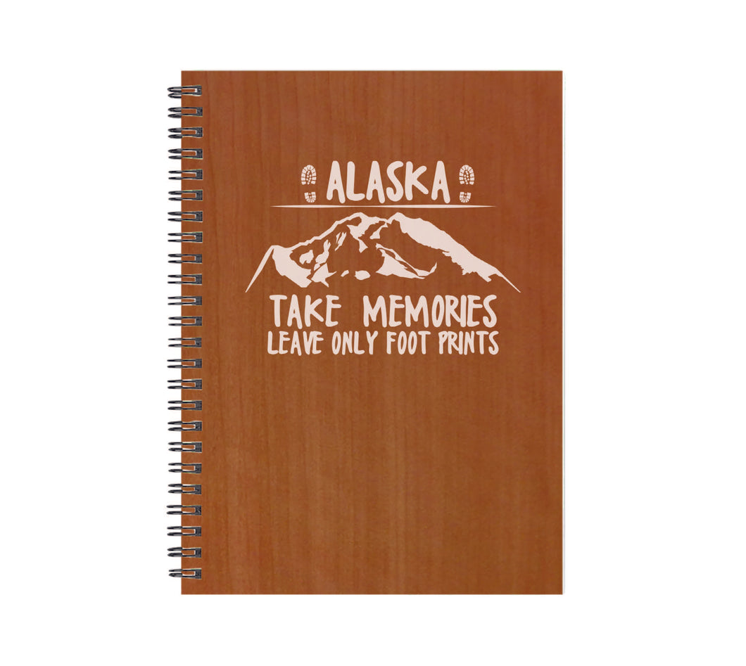 Take Only Memories Wood Journal