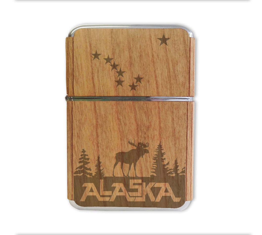 Moose Constellation Wood Lighter