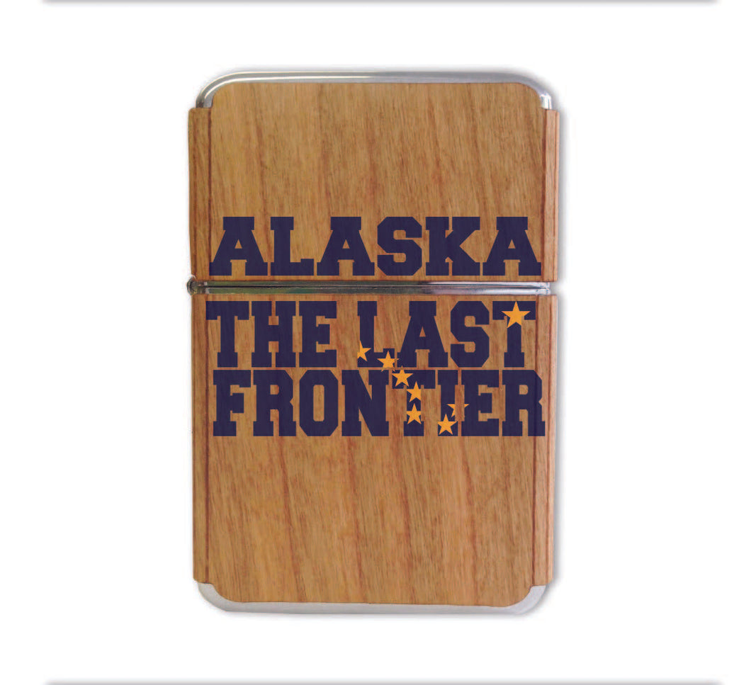 Alaska the Last Frontier Wood Lighter