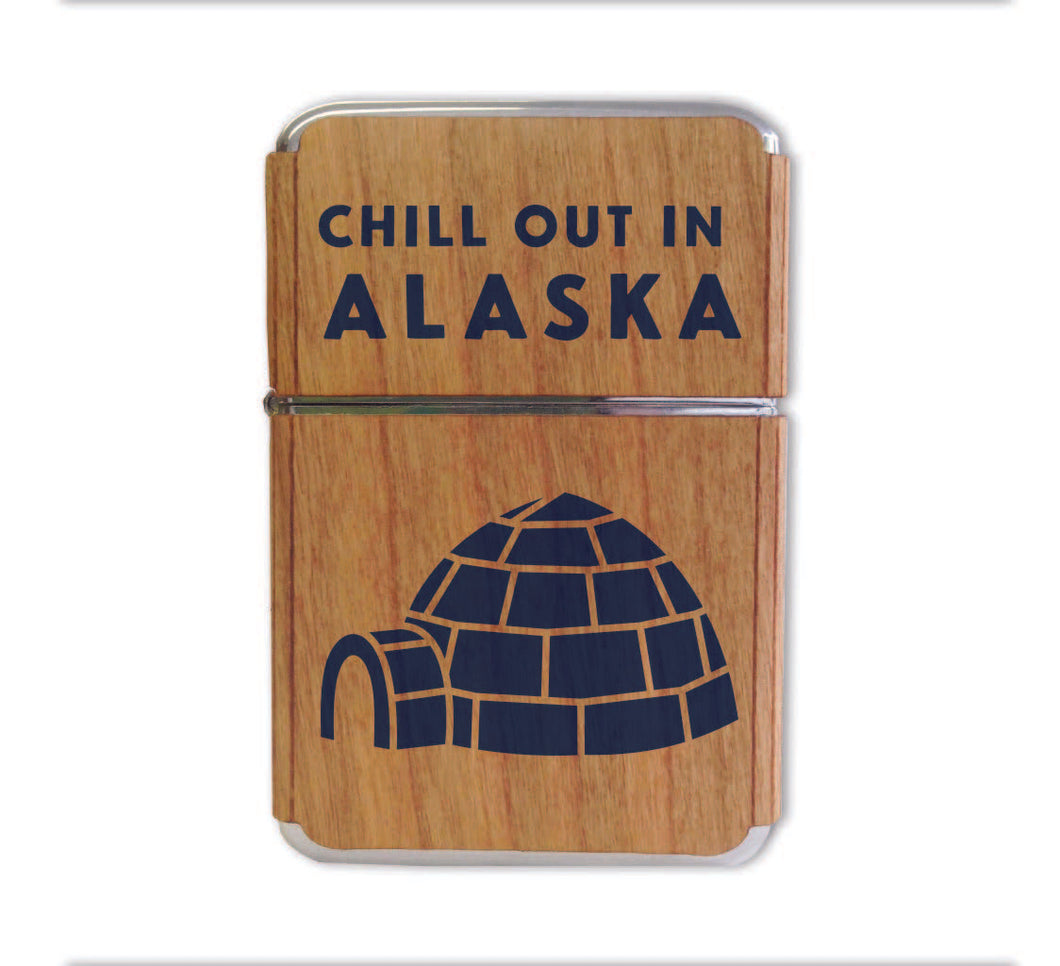 Chill Out in Alaska Wood Lighter