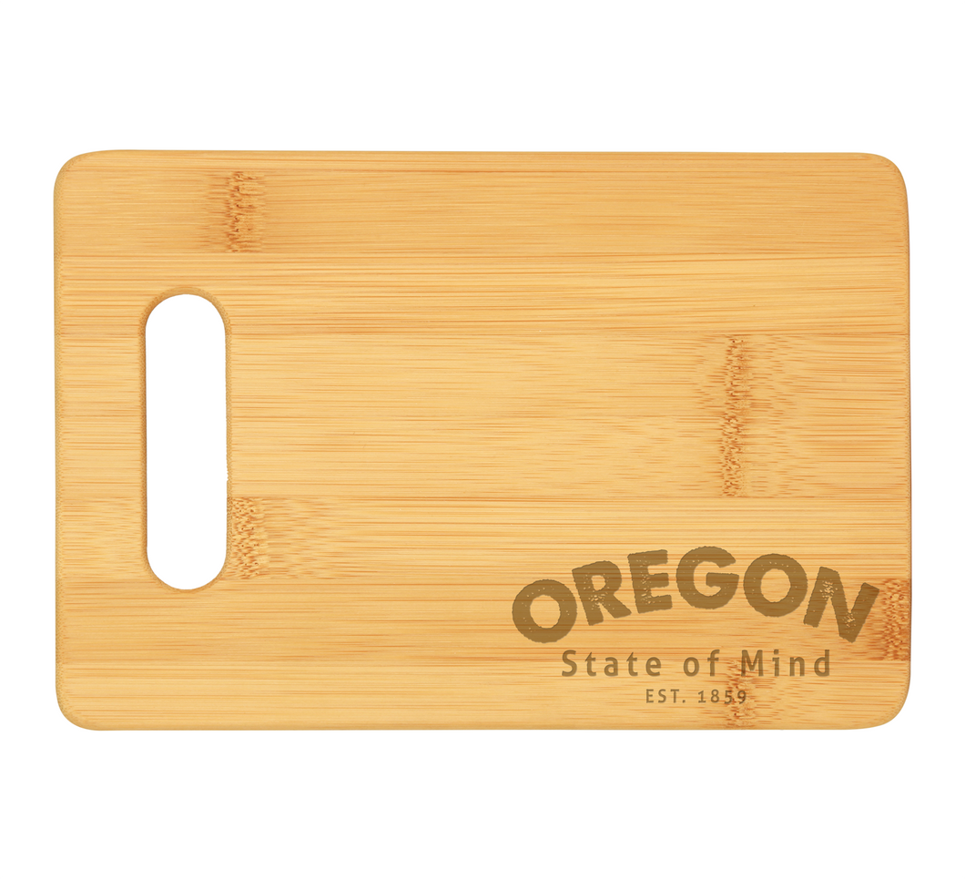 OR State Of Mind Bamboo Cutting Board