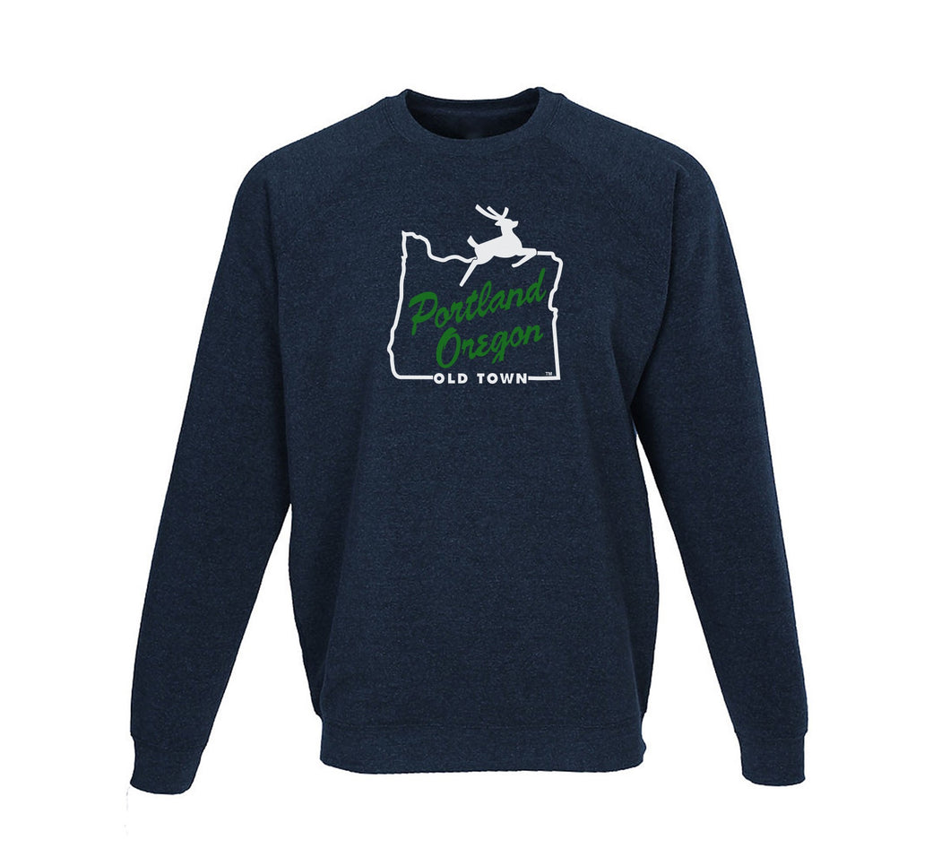 Portland Stag Sign Crewneck