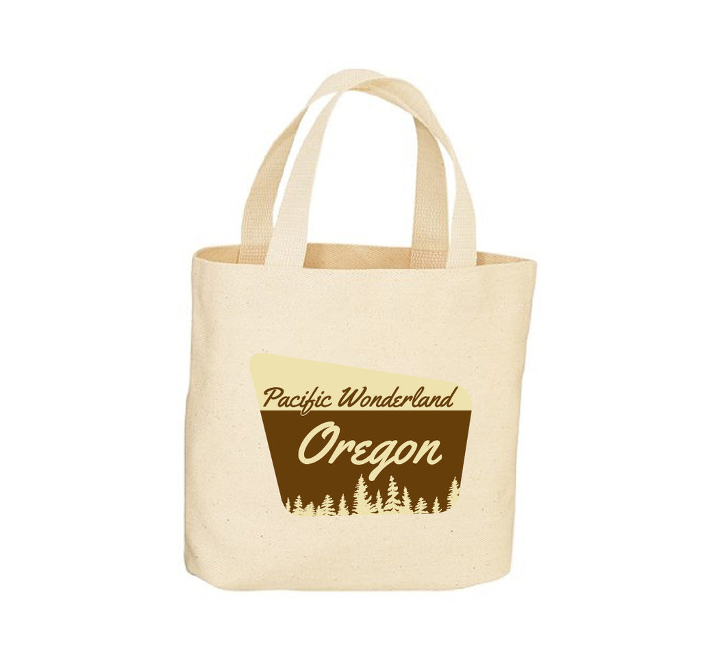 Pacific Wonderland OR Sign Tote