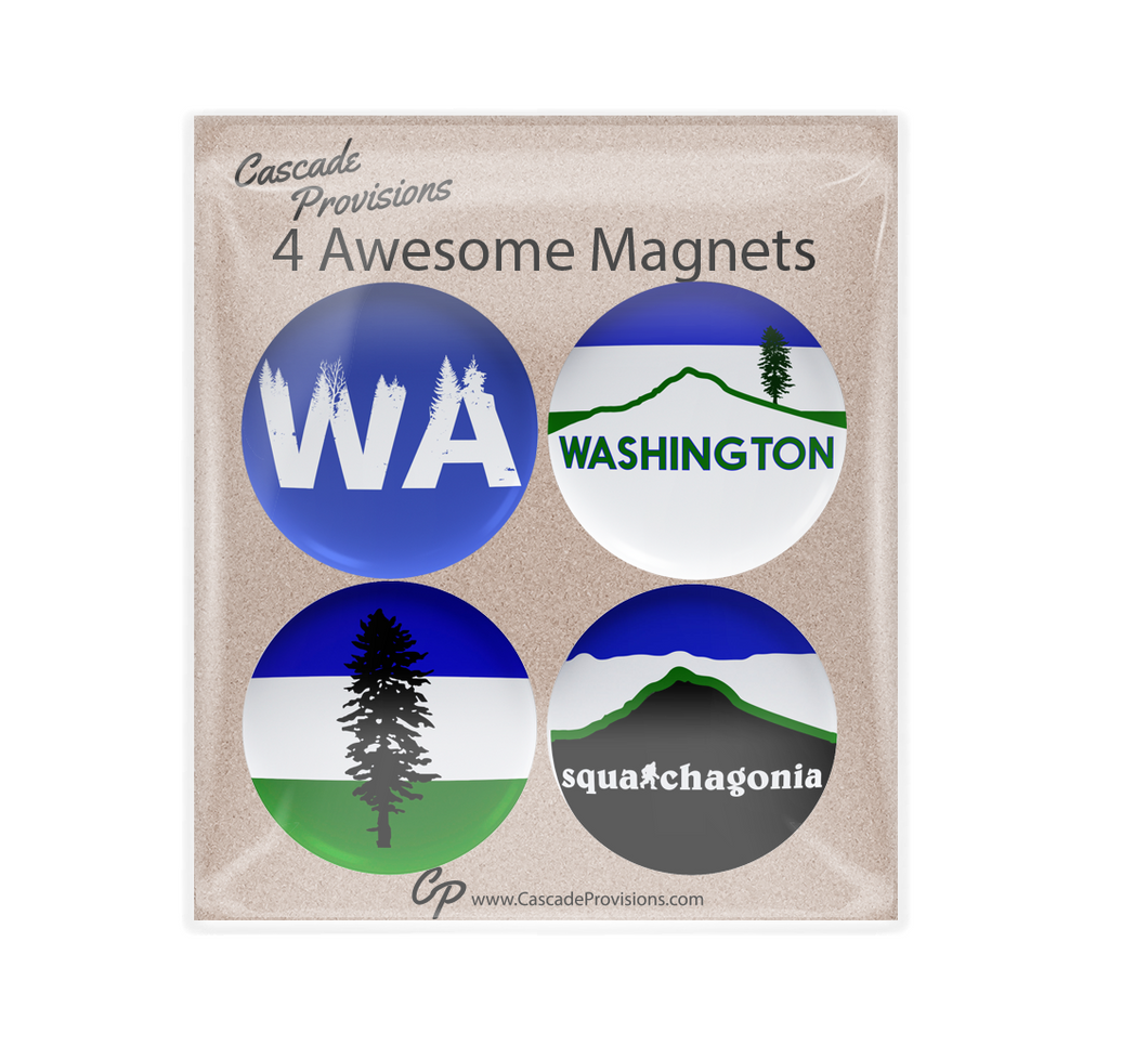WA Cascadia Magnet Pack