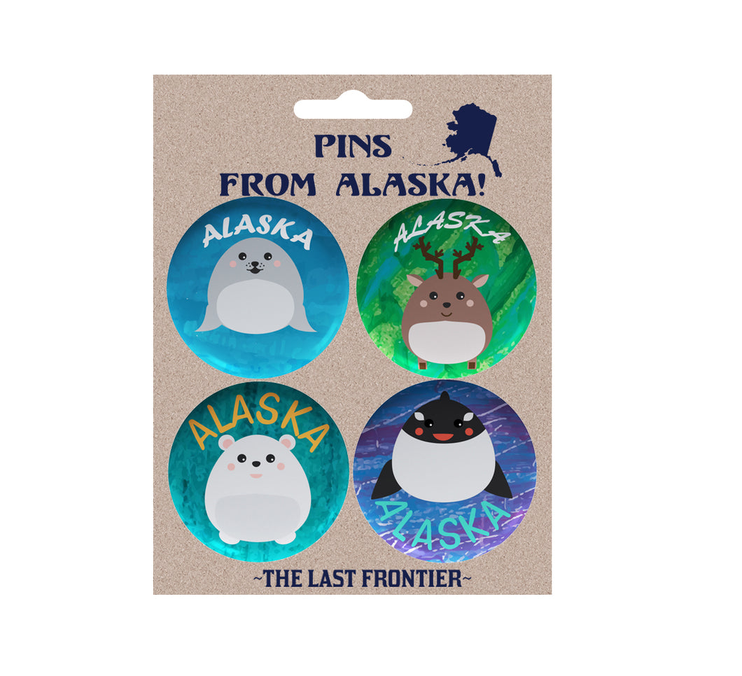 Cute Critter Pin Pack
