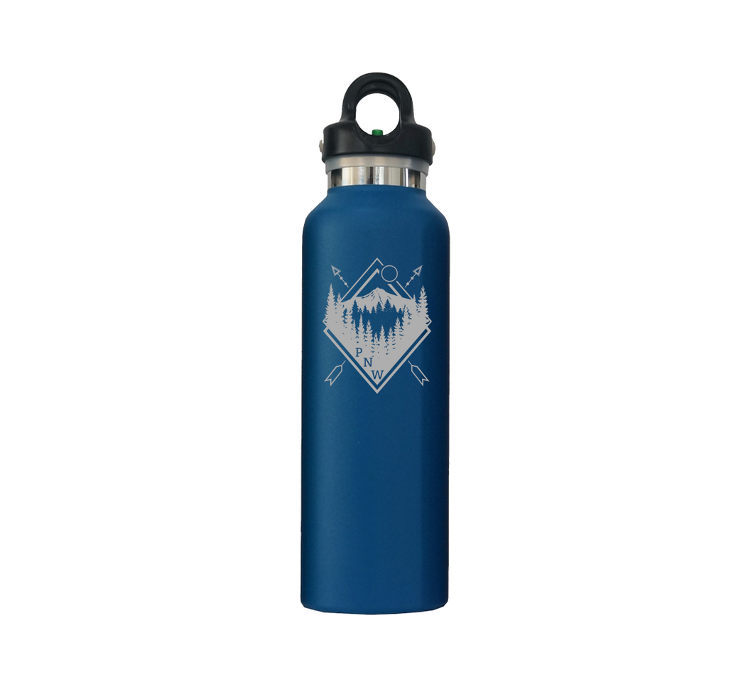 Pacific Northwest Badge Revomax Water Bottle