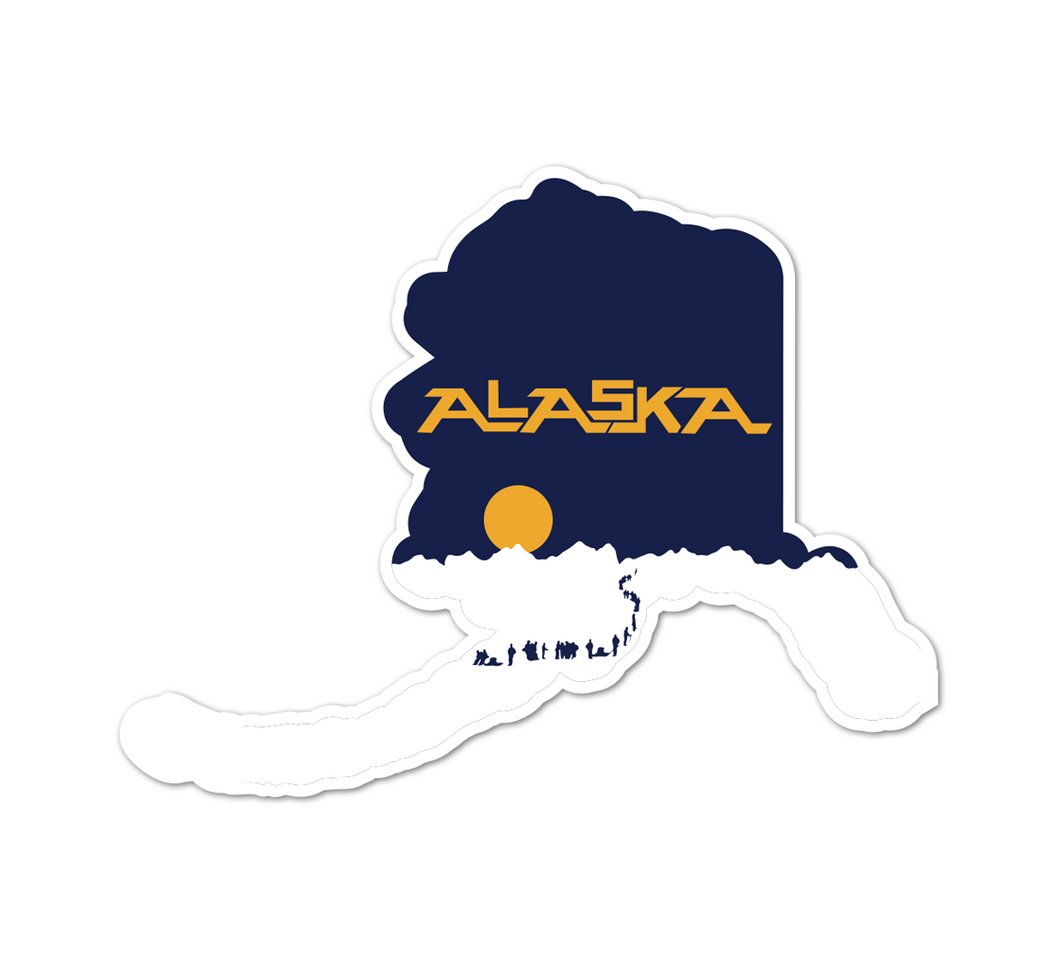 Alaska Gold Rush Sticker