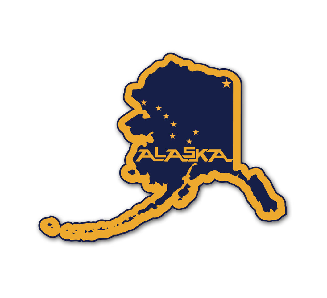 Alaska State Flag Sticker