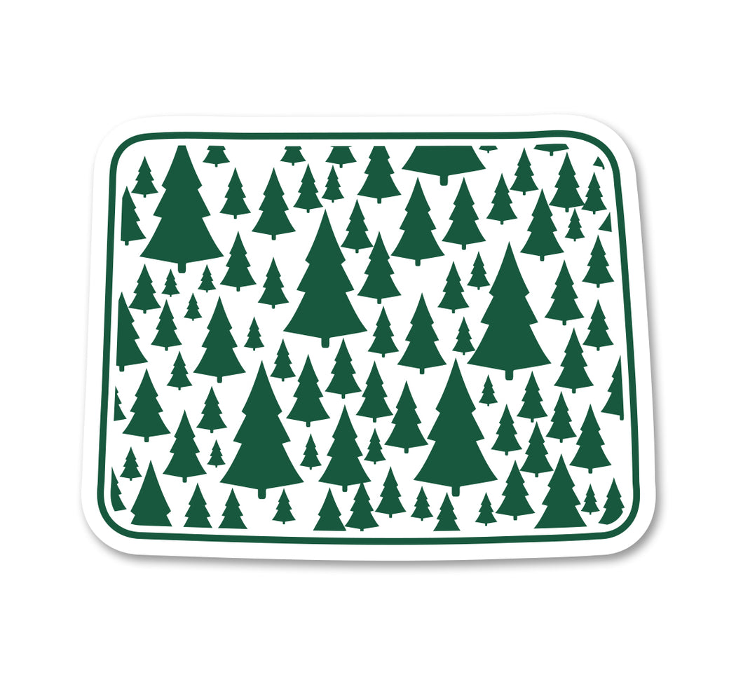 CO Trees Sticker