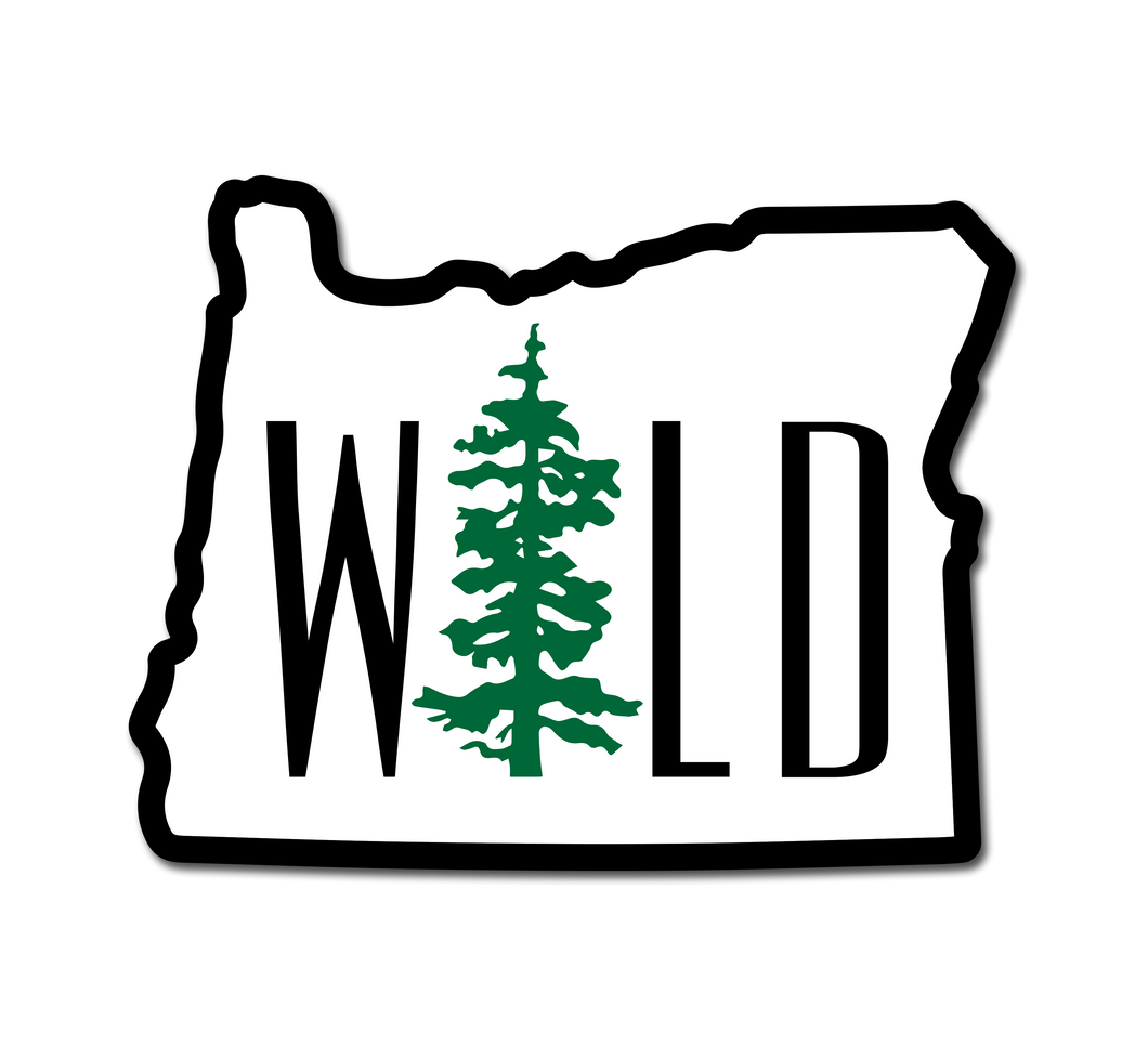 Wild Oregon Vinyl Sticker