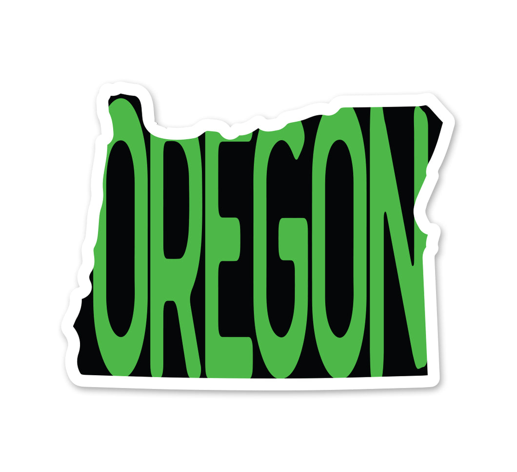 Oregon In OR Vinyl Sticker