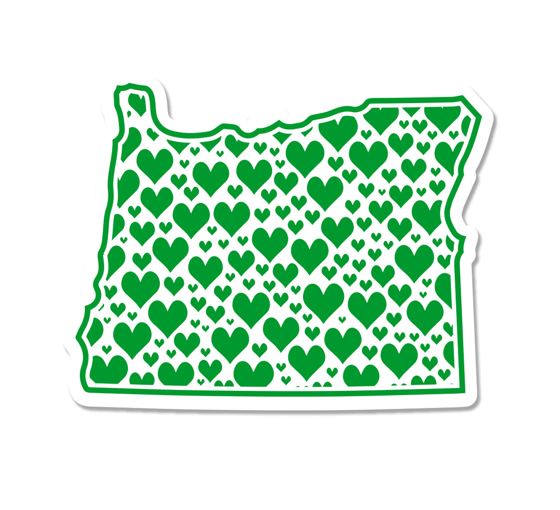 OR Hearts Vinyl Sticker – Cascade Provisions