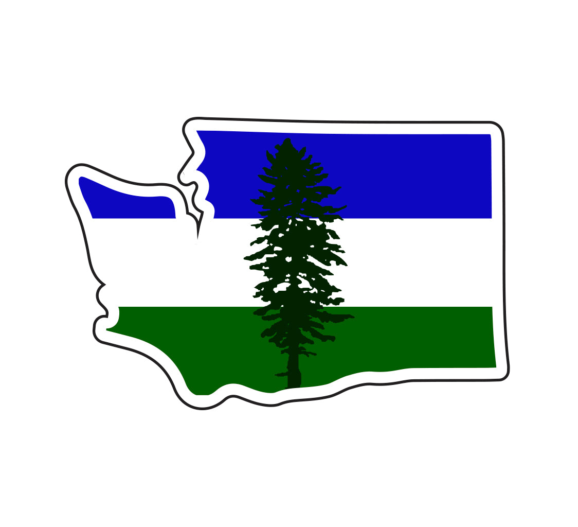 WA Cascadia Vinyl Sticker – Cascade Provisions