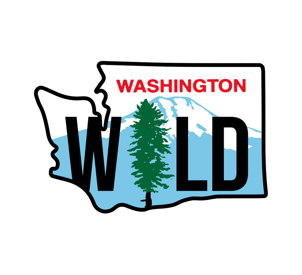 Wild WA Vinyl Sticker