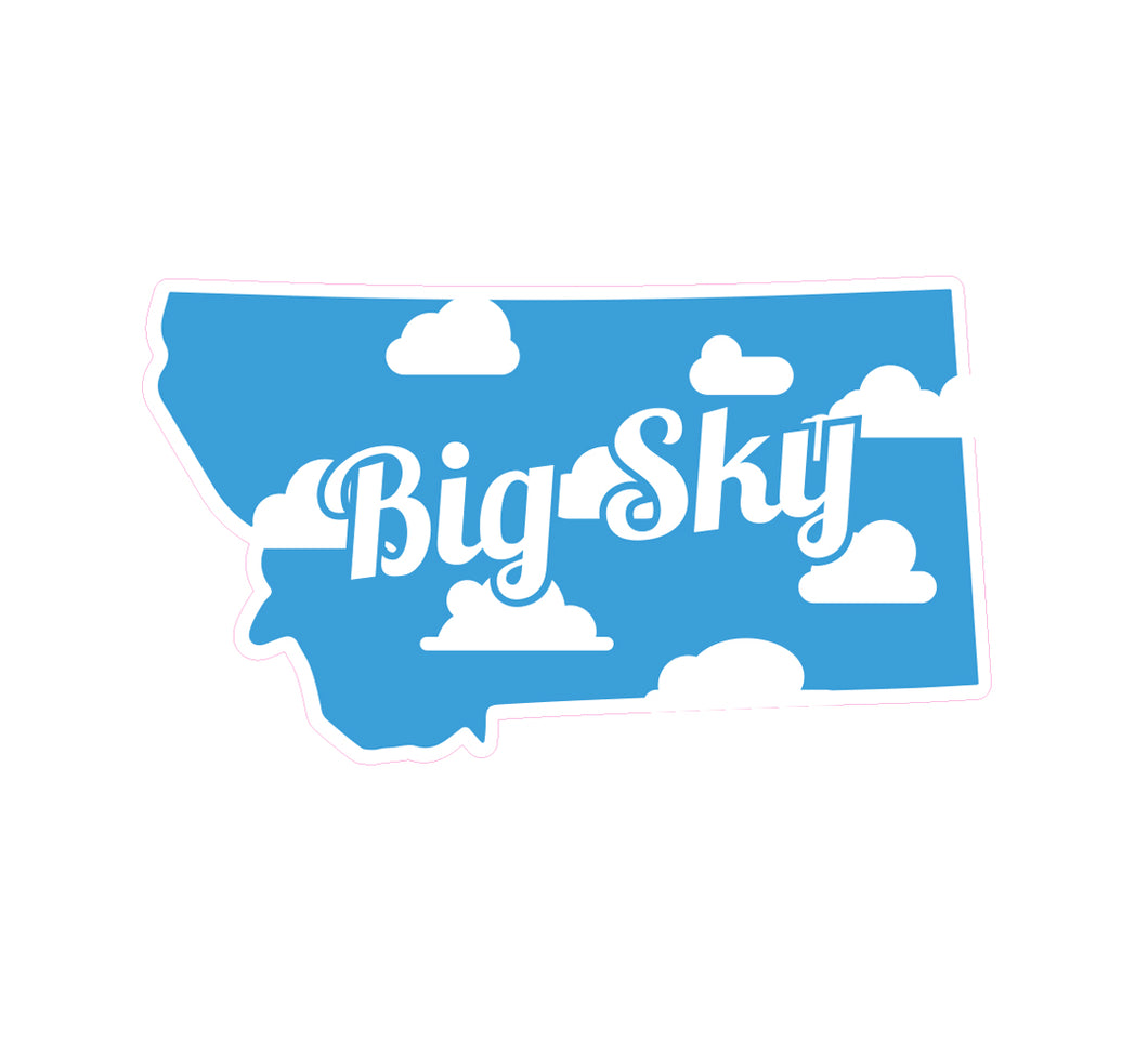 Big Sky MT Sticker