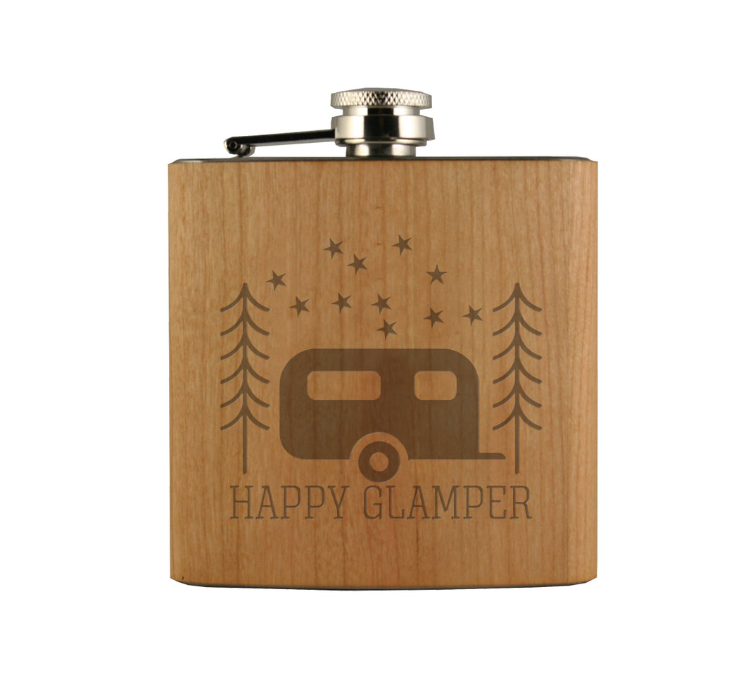 Happy Glamper Flask