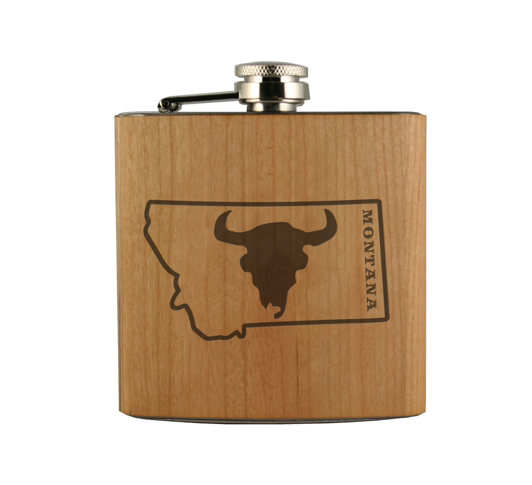 Bison in MT Flask