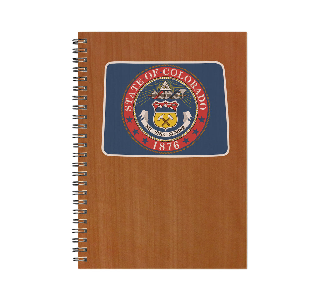 CO State Seal Wood Journal