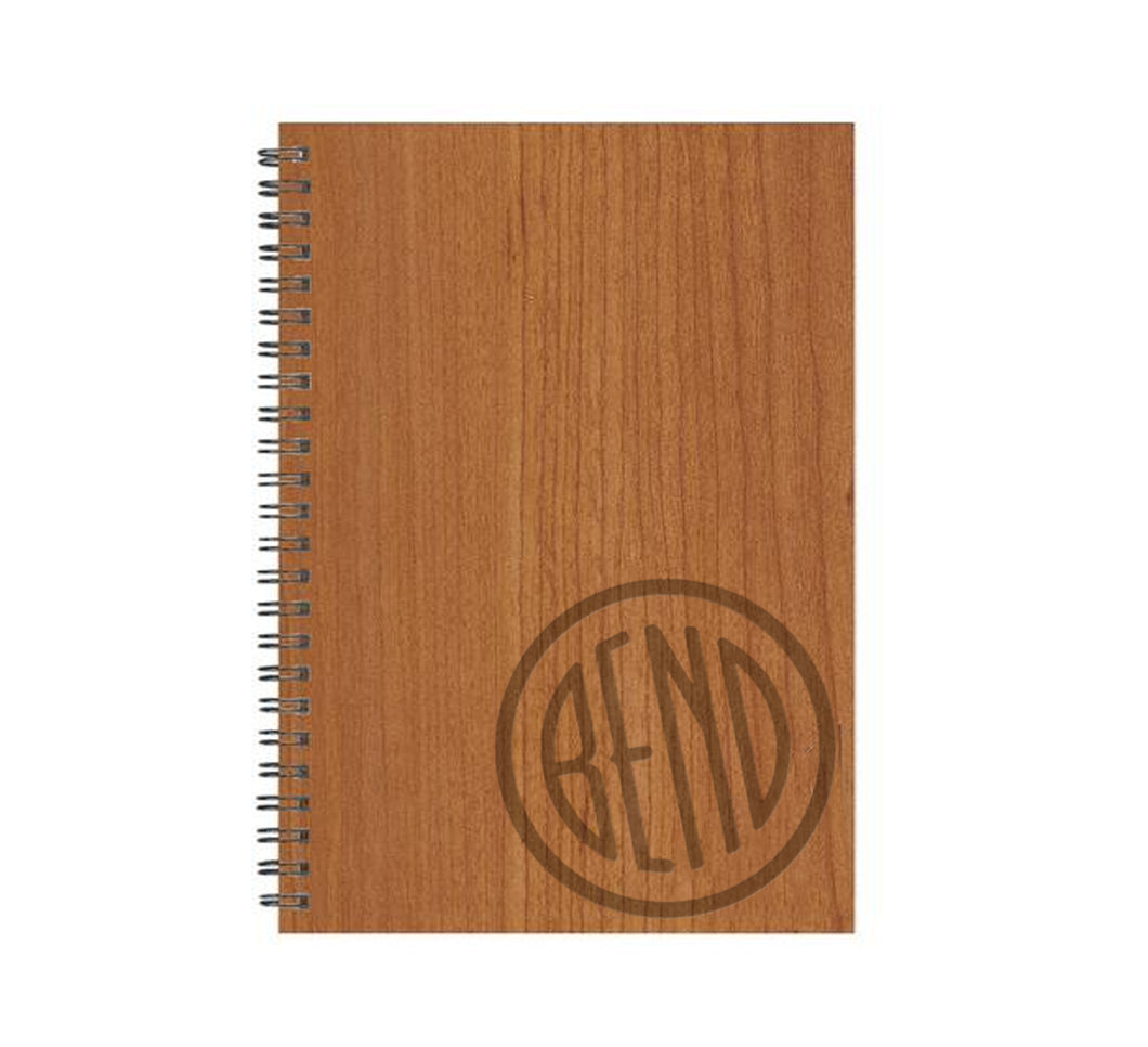 Bend Circle Wood Journal
