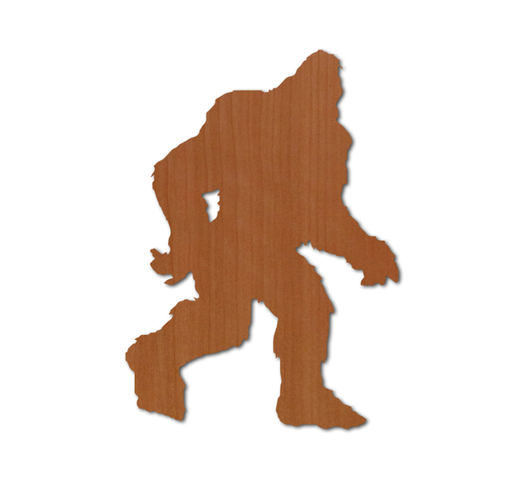 Bigfoot Wood Magnet