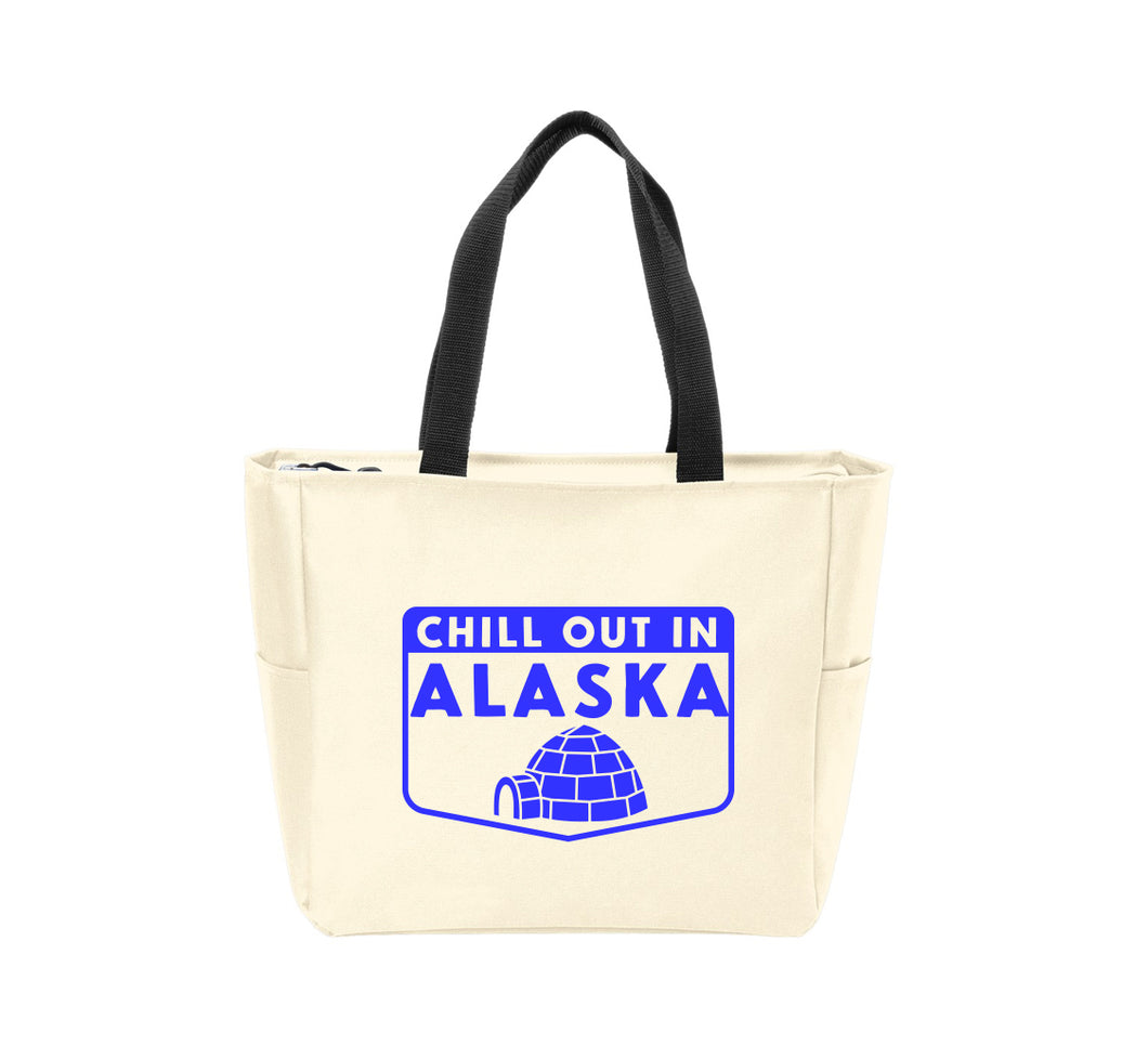 Chill Out in Alaska Waterproof Tote