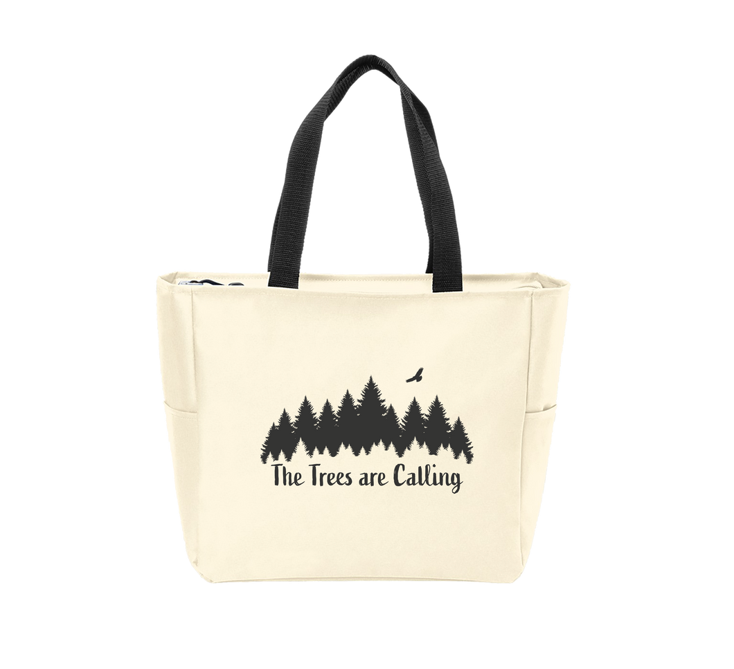 The Trees are Calling Waterproof Tote