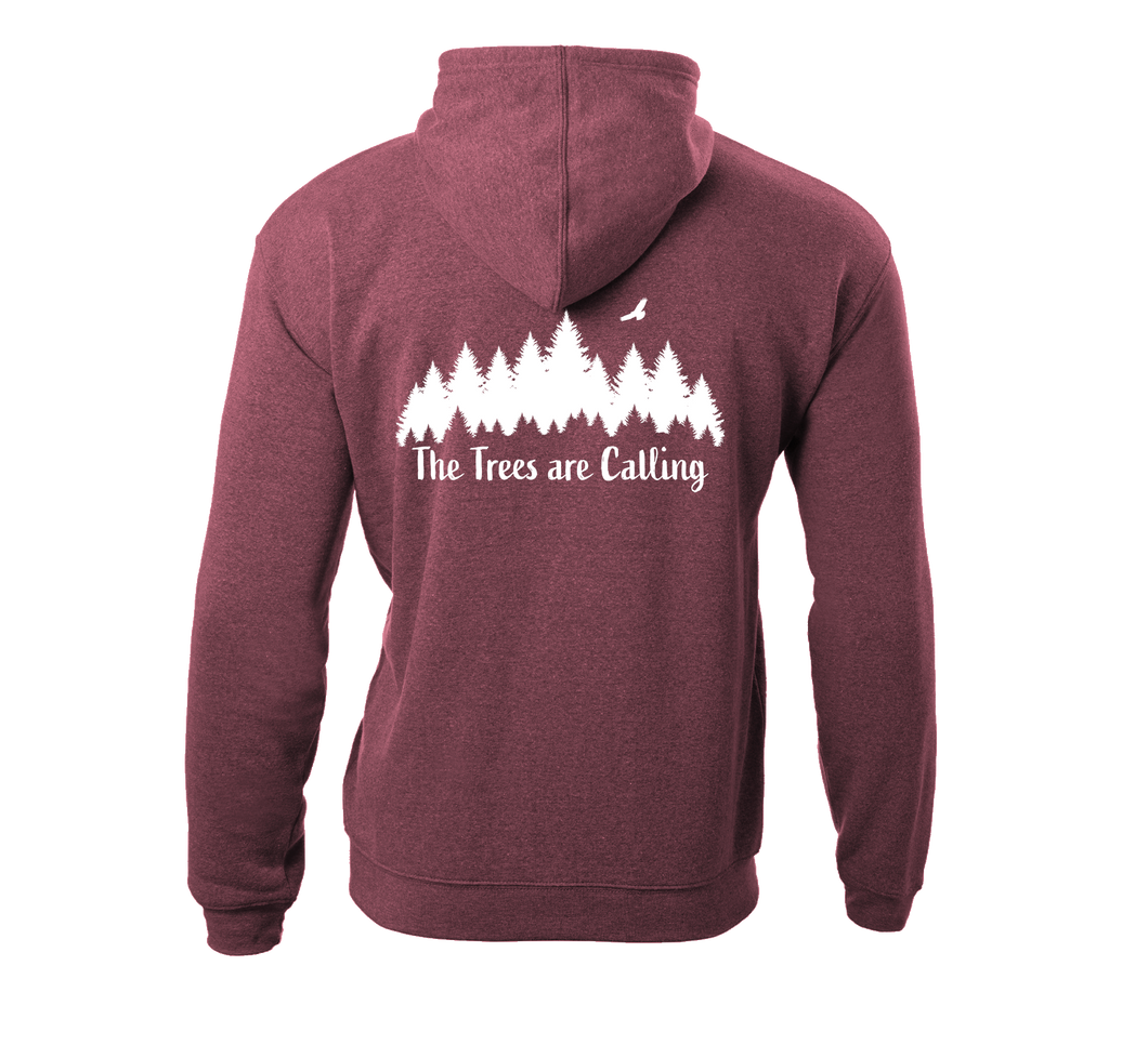The Trees Are Calling Zip-Up Hoodie